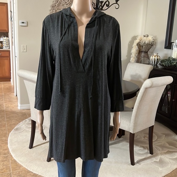 Coldwater Creek Tops - COLDWATER CREEK HOODED TUNIC